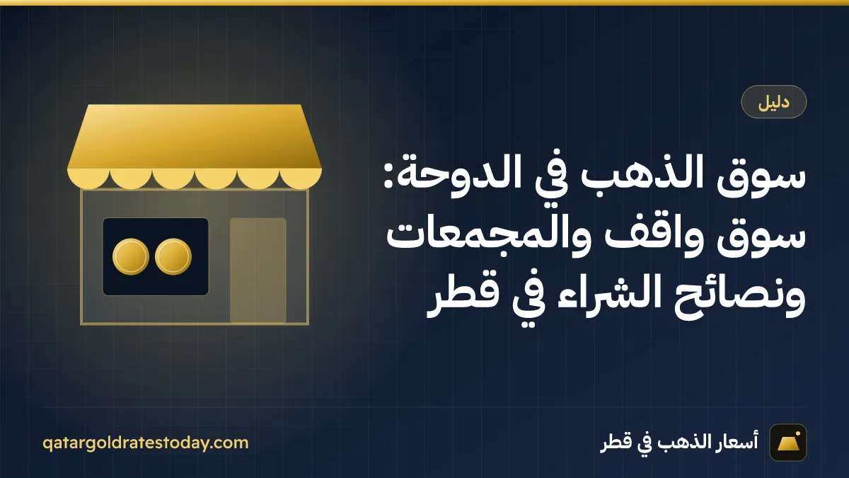 سوق الذهب في الدوحة: سوق واقف والمجمعات ونصائح الشراء في قطر