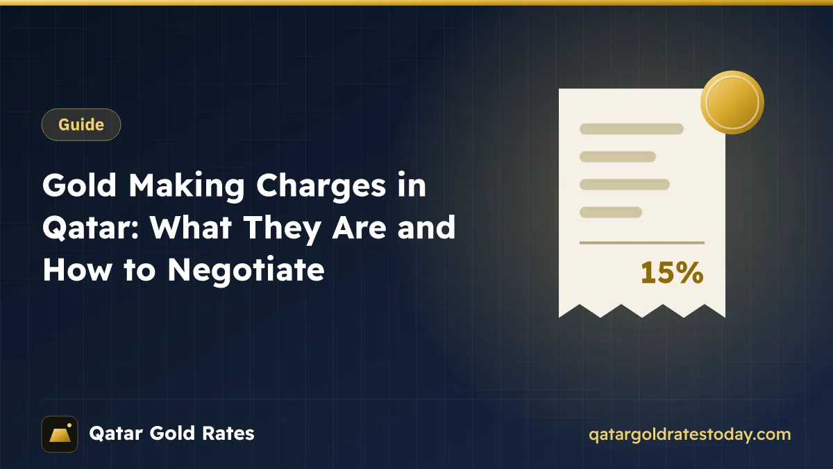Gold Making Charges in Qatar: What They Are and How to Negotiate